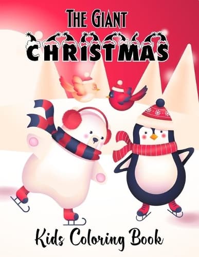 Cover of The Giant Christmas Kids Coloring Book