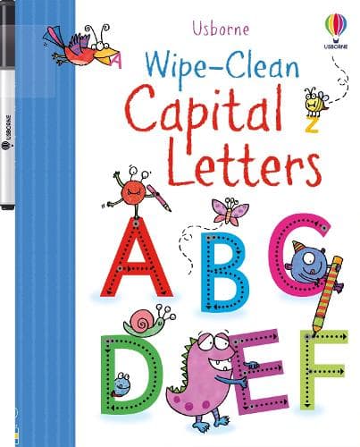 Cover of Wipe-Clean Capital Letters