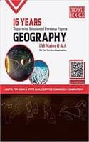 Cover of 15 Years Topicwise Solutions of Previous Years' Papers (2002-2019) Geography IAS MAINS Q&A
