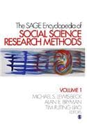 Cover of The SAGE Encyclopedia of Social Science Research Methods