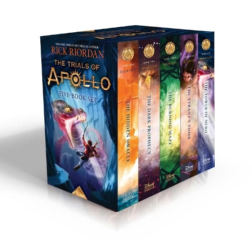 Cover of Trials of Apollo, The 5Book Hardcover Boxed Set