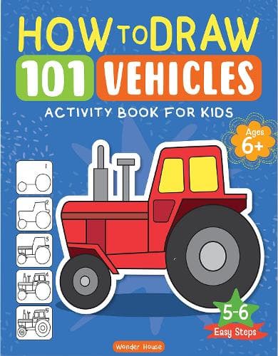 Cover of 101 Learn to Draw Transport