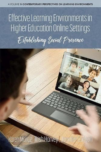 Cover of Effective Learning Environments in Higher Education Online Settings
