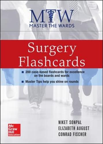 Cover of Master the Wards: Surgery Flashcards
