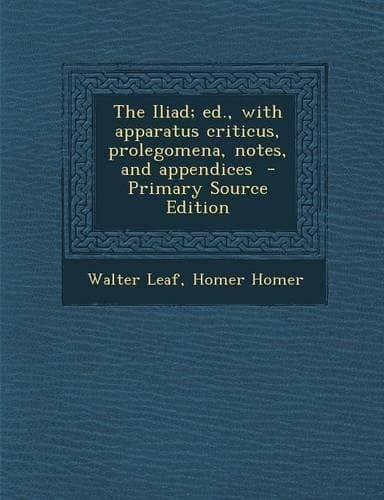 Cover of The Iliad
