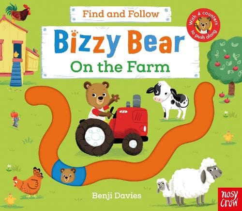 Cover of Bizzy Bear: Find and Follow On the Farm