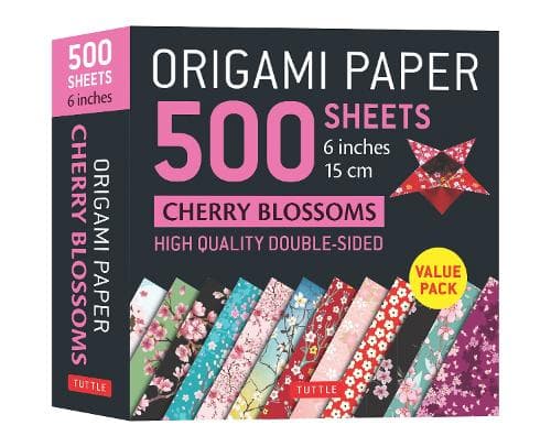 Cover of Origami Paper 500 sheets Cherry Blossoms 6 inch (15 cm)