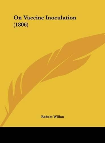 Cover of On Vaccine Inoculation (1806)