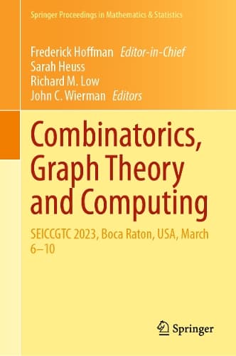 Cover of Combinatorics, Graph Theory and Computing
