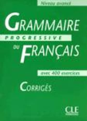 Cover of Grammaire Progressive Du Francais