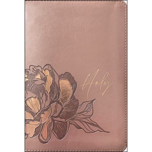Cover of NLT Compact Giant Print Bible, Filament Edition, Rose