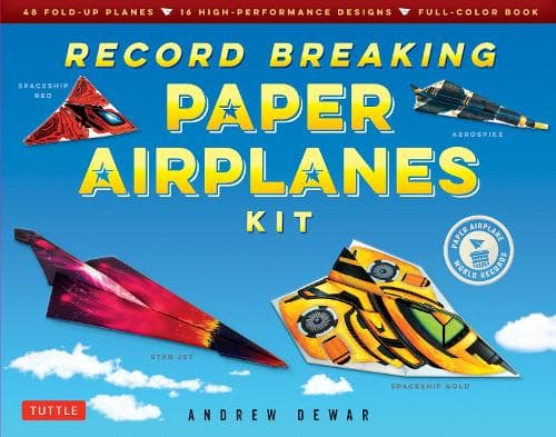 Cover of Record Breaking Paper Airplanes Kit