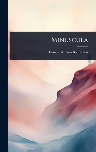 Cover of Minuscula