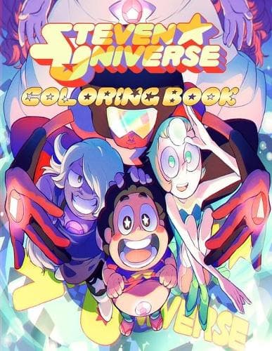 Cover of steven universe Coloring Book