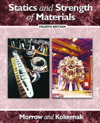 Cover of Statics and Strength of Materials