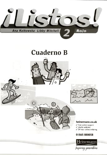 Cover of Listos!  2 Rojo Workbook (Pack of 8): (Listos for 11-14)