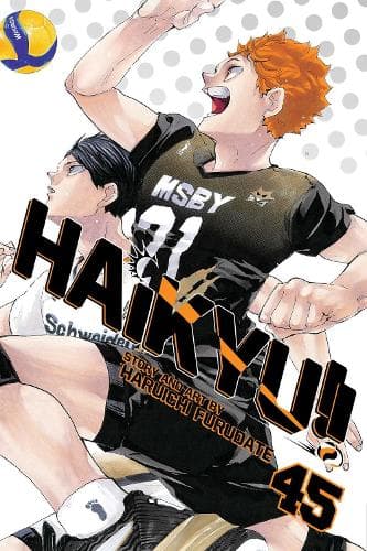 Cover of Haikyu!!, Vol. 45