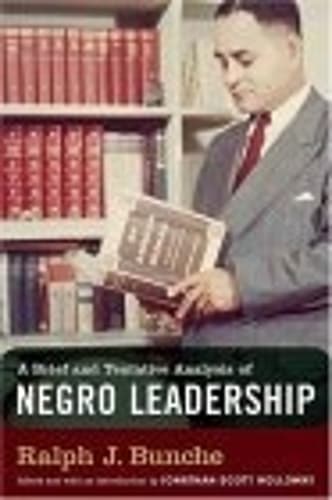 Cover of A Brief and Tentative Analysis of Negro Leadership