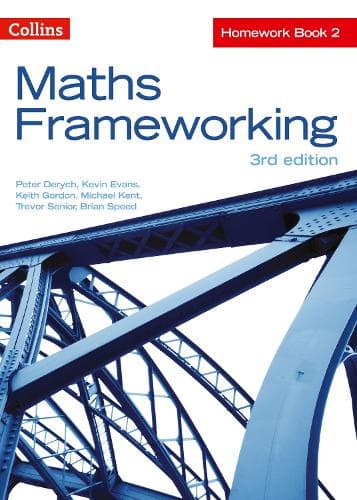 Cover of KS3 Maths Homework Book 2