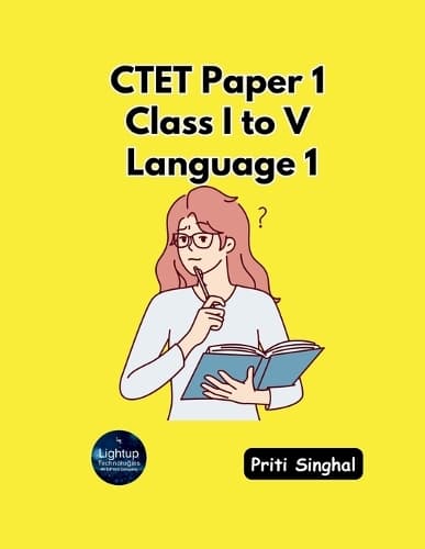 Cover of CTET Paper 1 Class I to V Language 1 (EditionFirst)