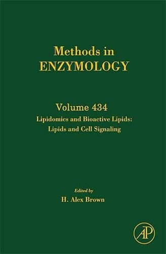 Cover of Lipidomics and Bioactive Lipids: Lipids and Cell Signaling