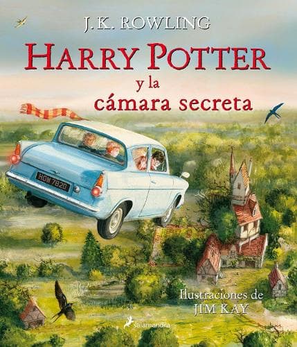 Cover of Harry Potter y la cámara secreta. Edición ilustrada / Harry Potter and the Chamber of Secrets: The Illustrated Edition
