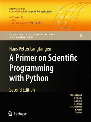 Cover of A Primer on Scientific Programming with Python