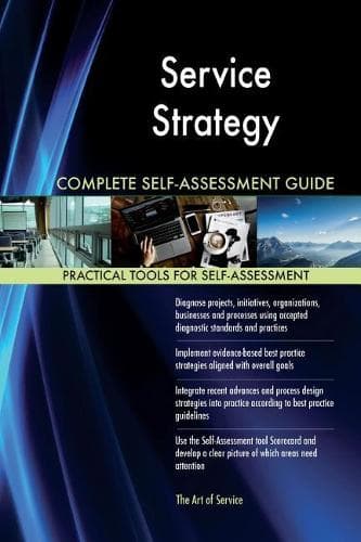 Cover of Service Strategy Complete Self-Assessment Guide