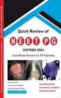 Cover of Quick Review NEET PG Pattern 2021