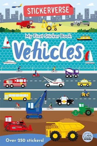 Cover of Stickerverse: My First Sticker Book Vehicles