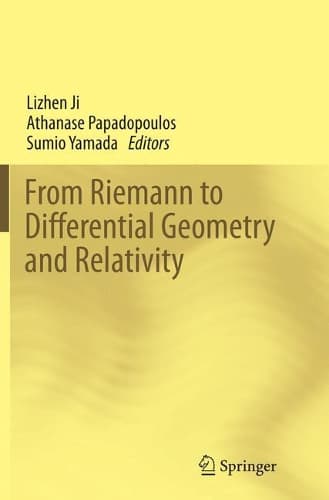 Cover of From Riemann to Differential Geometry and Relativity