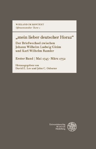 Cover of Mein Lieber Deutscher Horaz