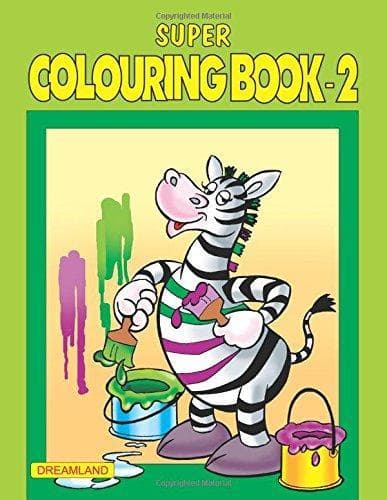 Cover of Super Colouring Book Part - 2