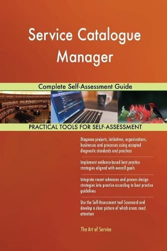 Cover of Service Catalogue Manager Complete Self-Assessment Guide
