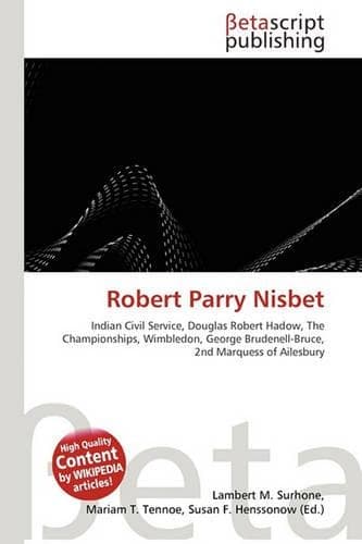 Cover of Robert Parry Nisbet