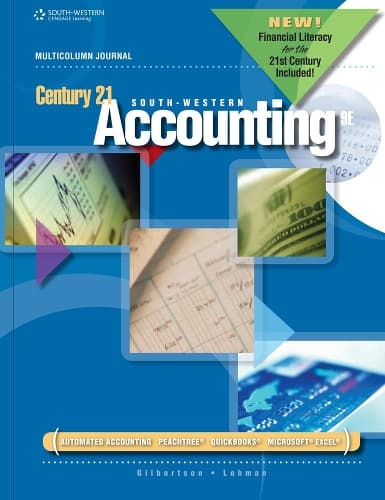 Cover of Century 21 Accounting