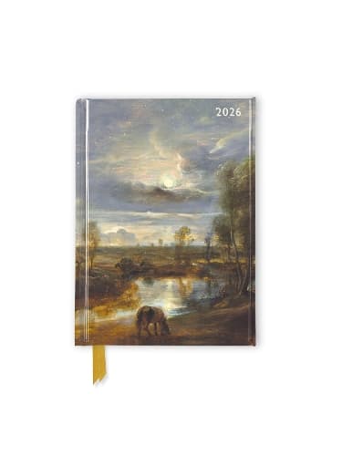 Cover of The Courtauld: Landscape by Moonlight 2026 Luxury Pocket Diary Planner - Week to View