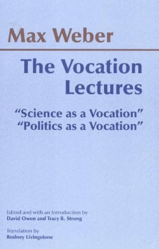 Cover of The Vocation Lectures