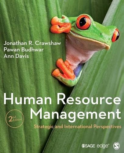 Cover of Human Resource Management