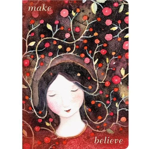 Cover of Make Believe Lined Travel-Sized Journal