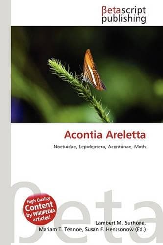 Cover of Acontia Areletta