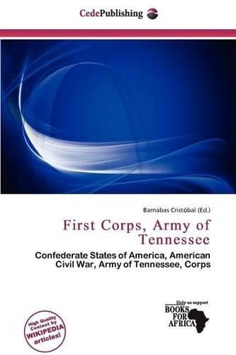 Cover of First Corps, Army of Tennessee