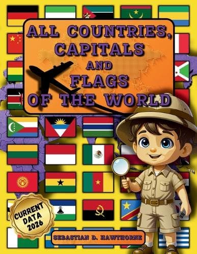 Cover of All Countries, Capitals and Flags of the World