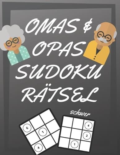 Cover of Omas und Opas Sudoku Rätsel