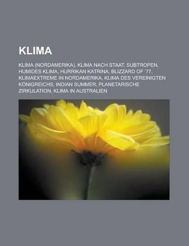 Cover of Klima