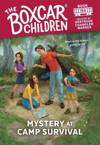 Cover of Mystery at Camp Survival: 154 (The Boxcar Children Mysteries)