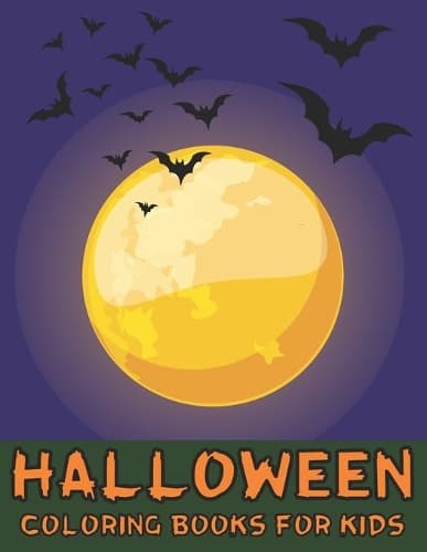 Cover of Halloween Coloring Book For Kids: Halloween Coloring Book Fun for All Ages kids (volume 2)