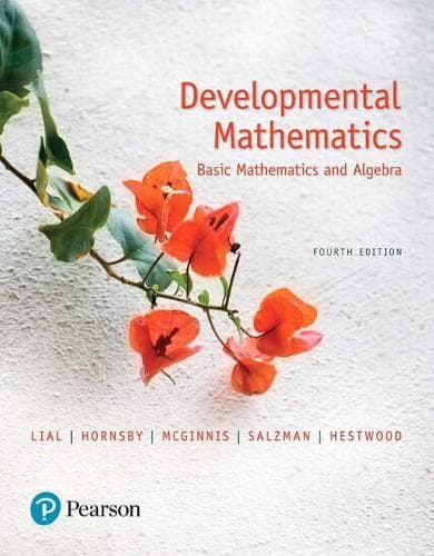 Cover of Developmental Mathematics