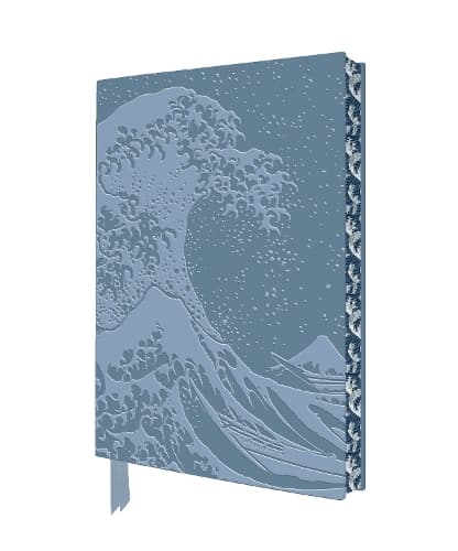 Cover of Hokusai: The Great Wave Artisan Art Notebook (Flame Tree Journals)