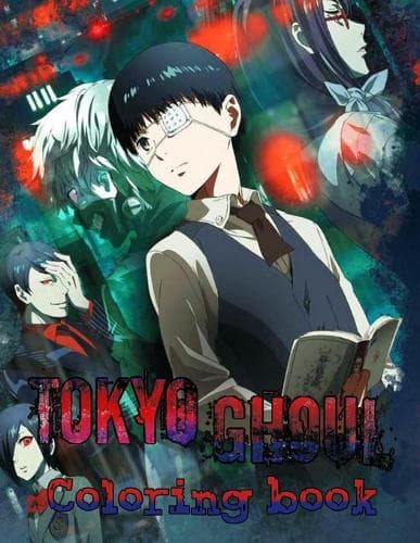 Cover of Tokyo Ghoul Coloring Book